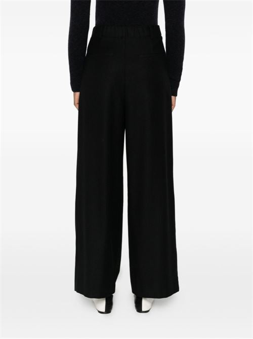 COTTON BLEND TROUSERS