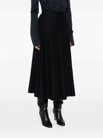 COTTON MIDI SKIRT