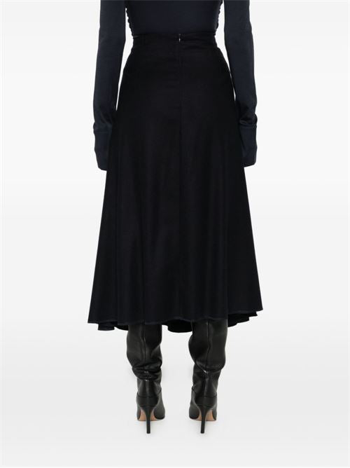 COTTON MIDI SKIRT