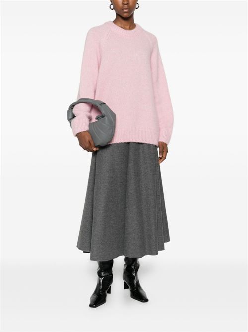 WOOL MIDI SKIRT
