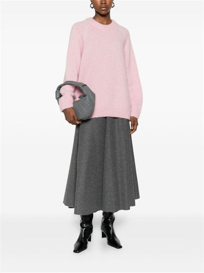 WOOL MIDI SKIRT