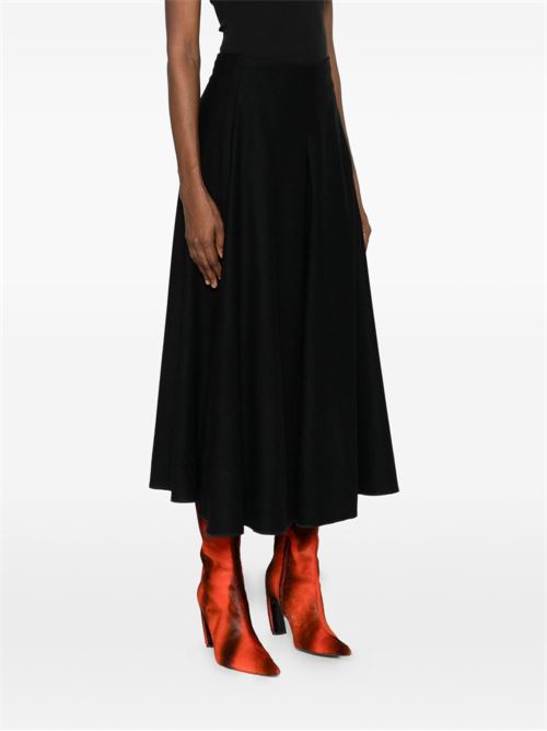COTTON MIDI SKIRT