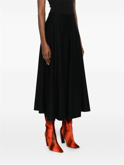 COTTON MIDI SKIRT