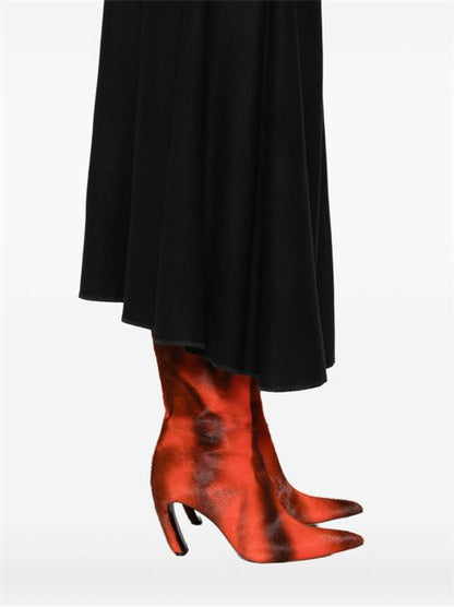 COTTON MIDI SKIRT