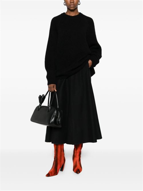 COTTON MIDI SKIRT