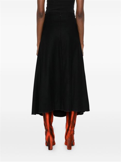 COTTON MIDI SKIRT
