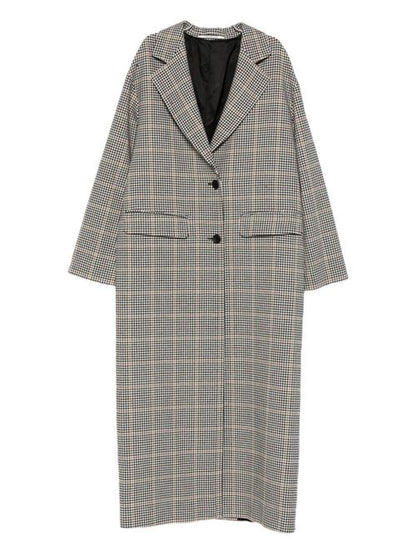 WOOL SINGLE-BREASTED COAT