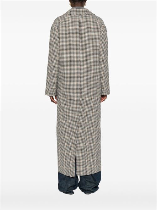 WOOL SINGLE-BREASTED COAT