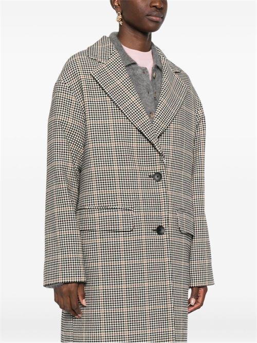 WOOL SINGLE-BREASTED COAT