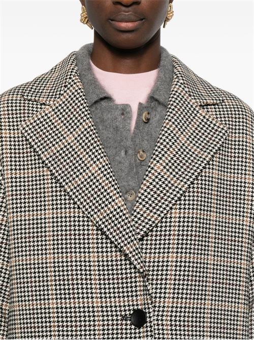WOOL SINGLE-BREASTED COAT