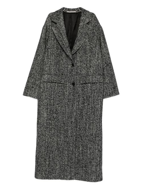 WOOL BLEND SINGLE-BREASTED COAT