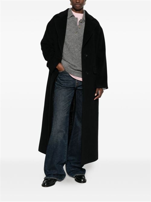 WOOL SINGLE-BREASTED COAT