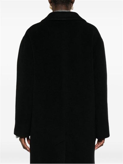 WOOL SINGLE-BREASTED COAT