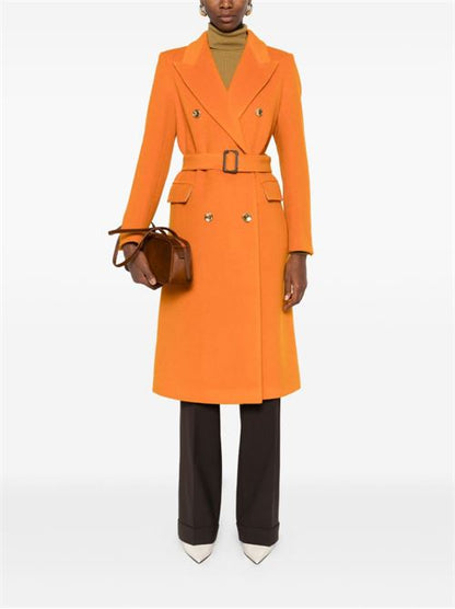 WOOL DOUBLE-BTEASTED COAT