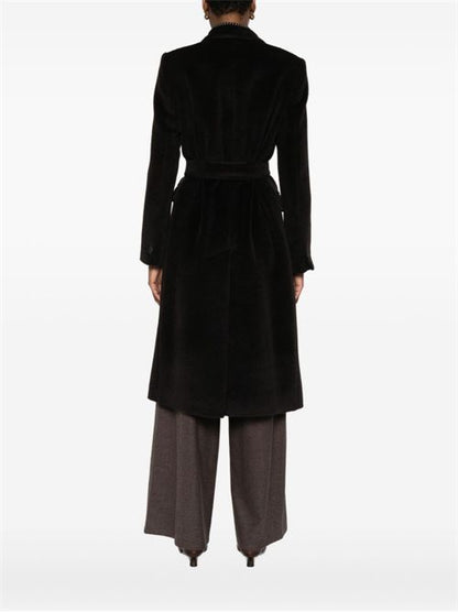 WOOL DOUBLE-BREASTED COAT