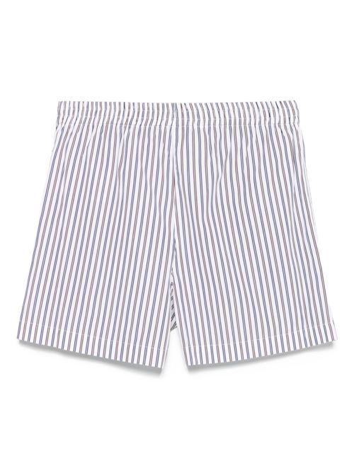 STRIPED COTTON SHORTS
