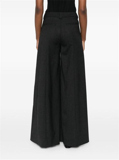 ALMA WOOL BLEND WIDE-LEG TROUSERS