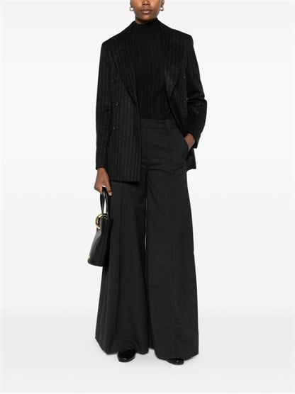 ALMA WOOL BLEND WIDE-LEG TROUSERS