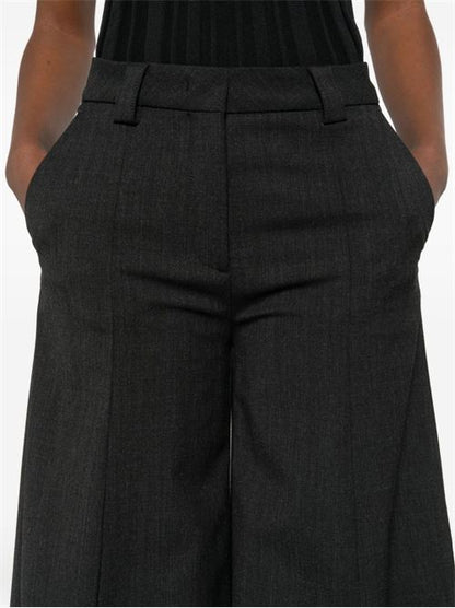 ALMA WOOL BLEND WIDE-LEG TROUSERS