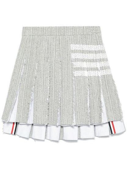 4BAR COTTON BLEND SKIRT