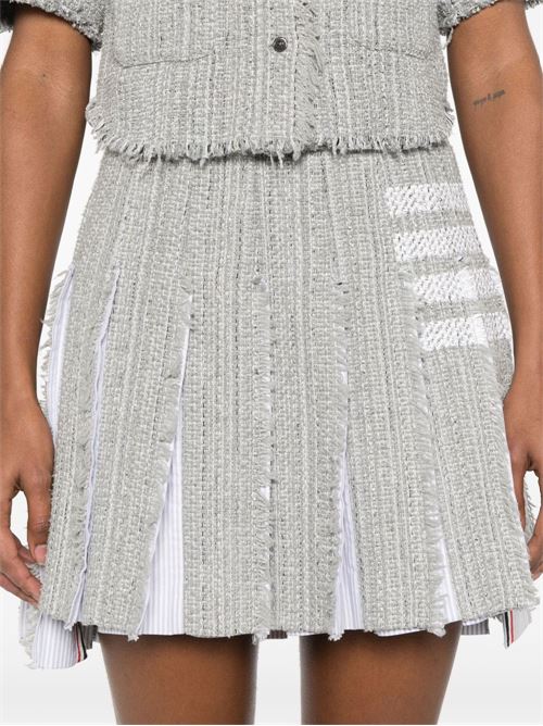 4BAR COTTON BLEND SKIRT