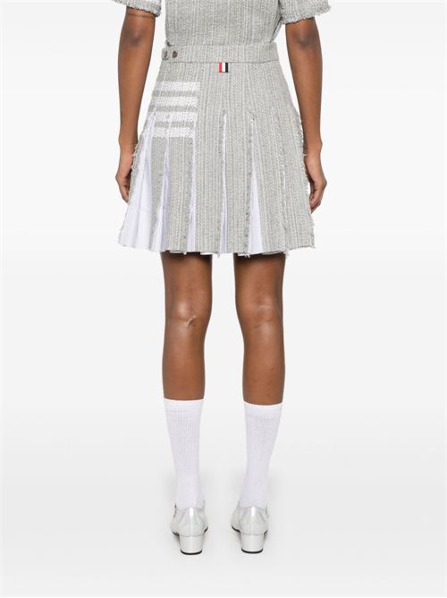4BAR COTTON BLEND SKIRT