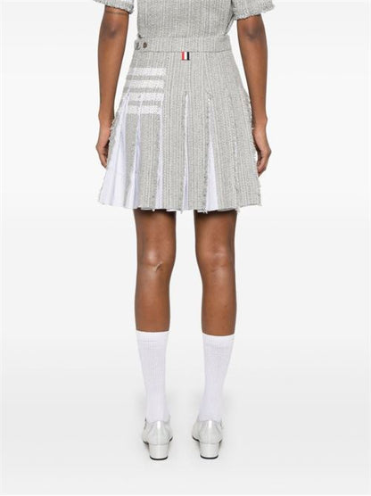 4BAR COTTON BLEND SKIRT