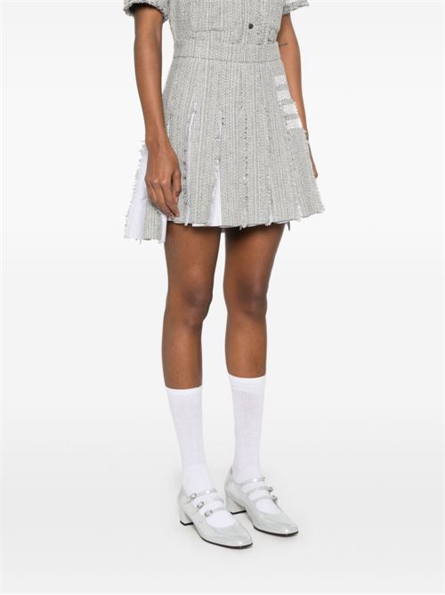 4BAR COTTON BLEND SKIRT