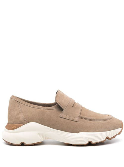 SUEDE LEATHER LOAFERS