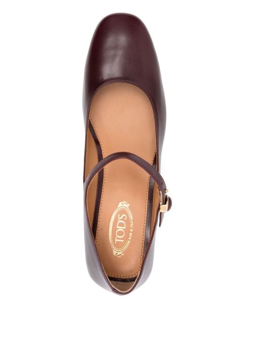 MARY JANE LEATHER PUMPS