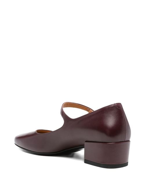 MARY JANE LEATHER PUMPS