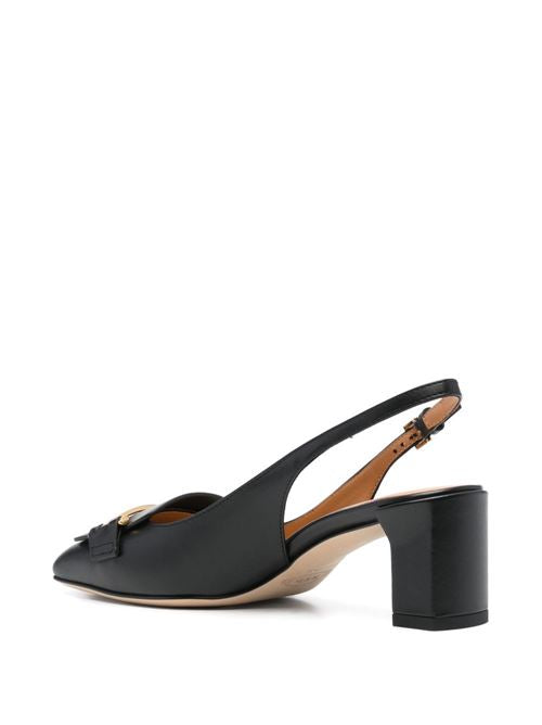 LEATHER SLINGBACK PUMPS