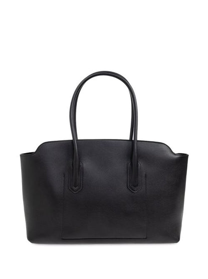 LARGE LEATHER SHOPPING BAG