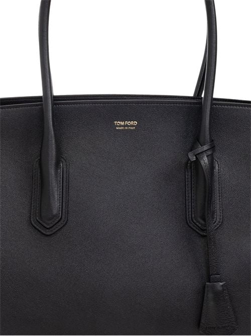 LARGE LEATHER SHOPPING BAG