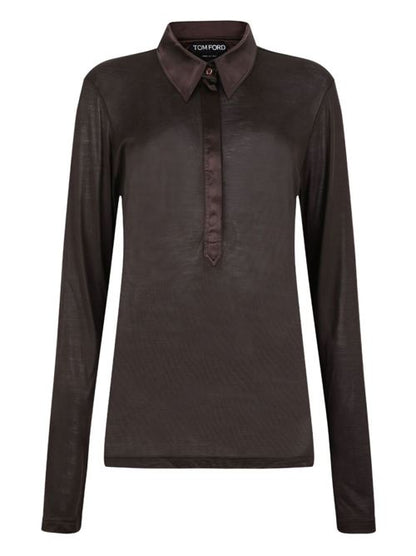 SILK POLO SHIRT