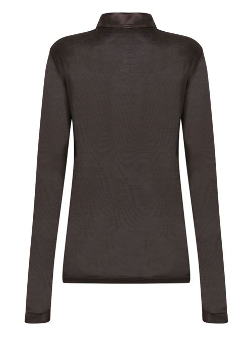 SILK POLO SHIRT