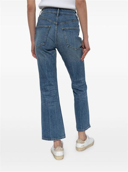 CROPPED DENIM JEANS