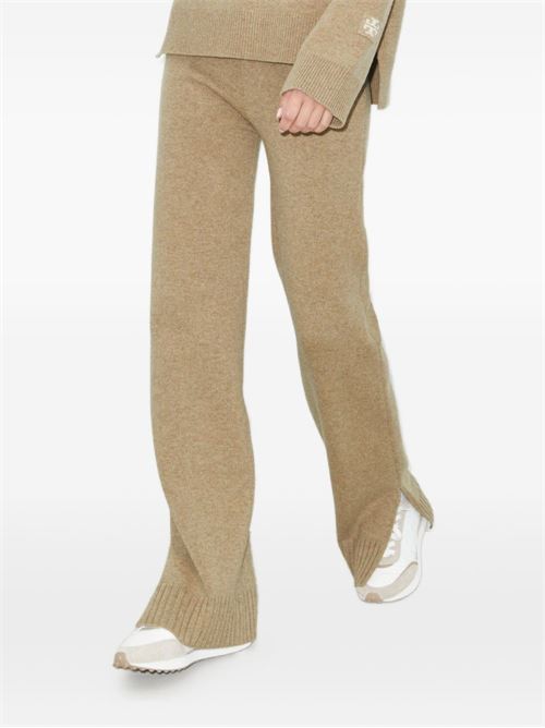 WOOL KNITTED TROUSERS