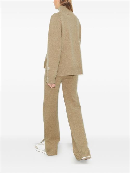 WOOL KNITTED TROUSERS