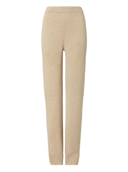 WOOL KNITTED TROUSERS