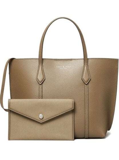 PERRY SMALL LEATHER TOTE BAG