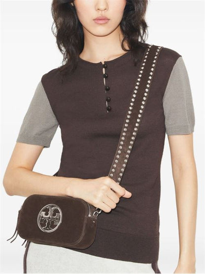 MILLER MINI SUEDE LEATHER CROSSBODY BAG