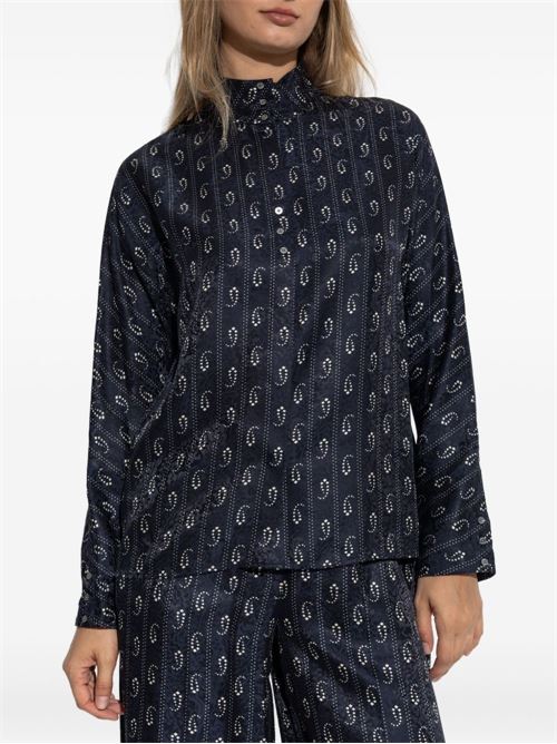 JACQUARD SILK SHIRT
