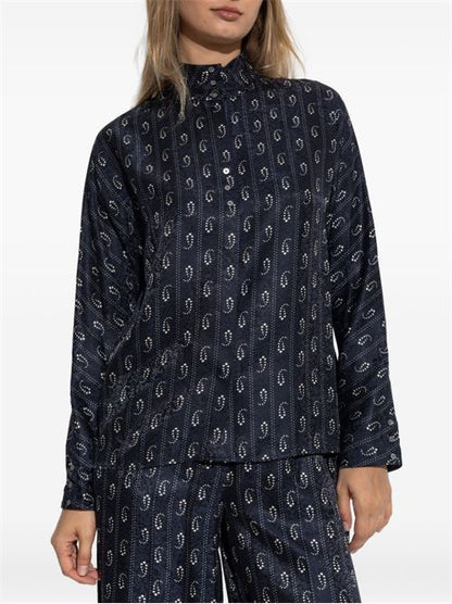 JACQUARD SILK SHIRT