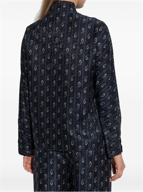 JACQUARD SILK SHIRT
