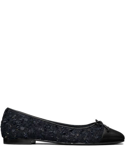 CAP-TOE BALLET FLATS