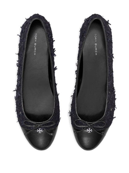 CAP-TOE BALLET FLATS
