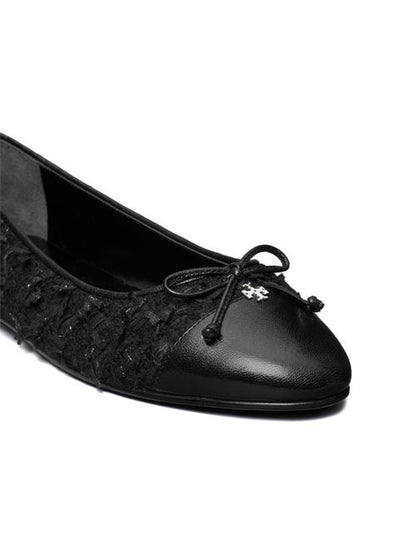 CAP-TOE BALLET FLATS