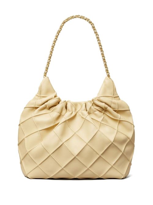 FLEMING MINI LEATHER HOBO BAG