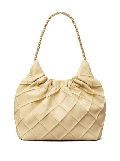 FLEMING MINI LEATHER HOBO BAG